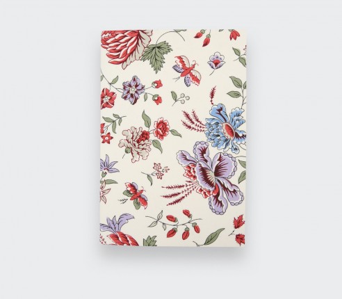 Flowery Dressy Notebook - Cinabre Paris