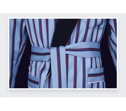 Blue Stripes Dressing gown