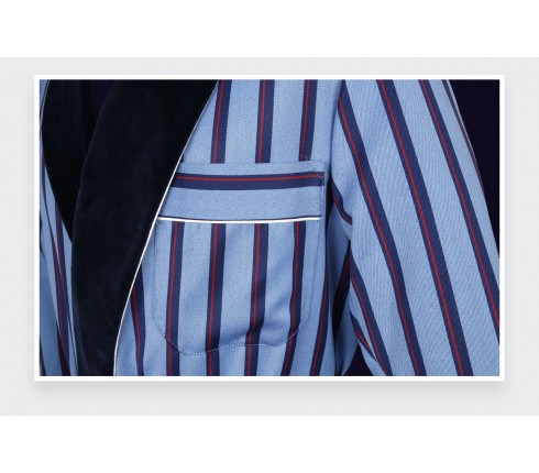 Blue Stripes Dressing gown