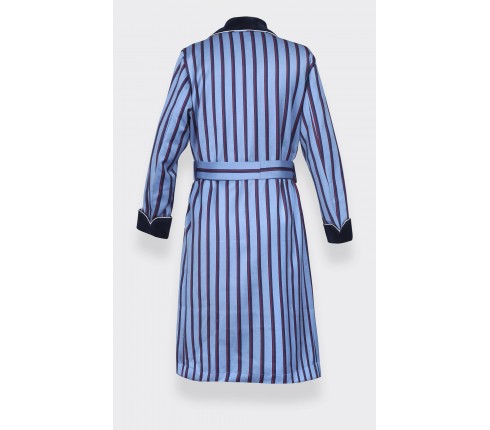 Robe de chambre Rayures Bleues