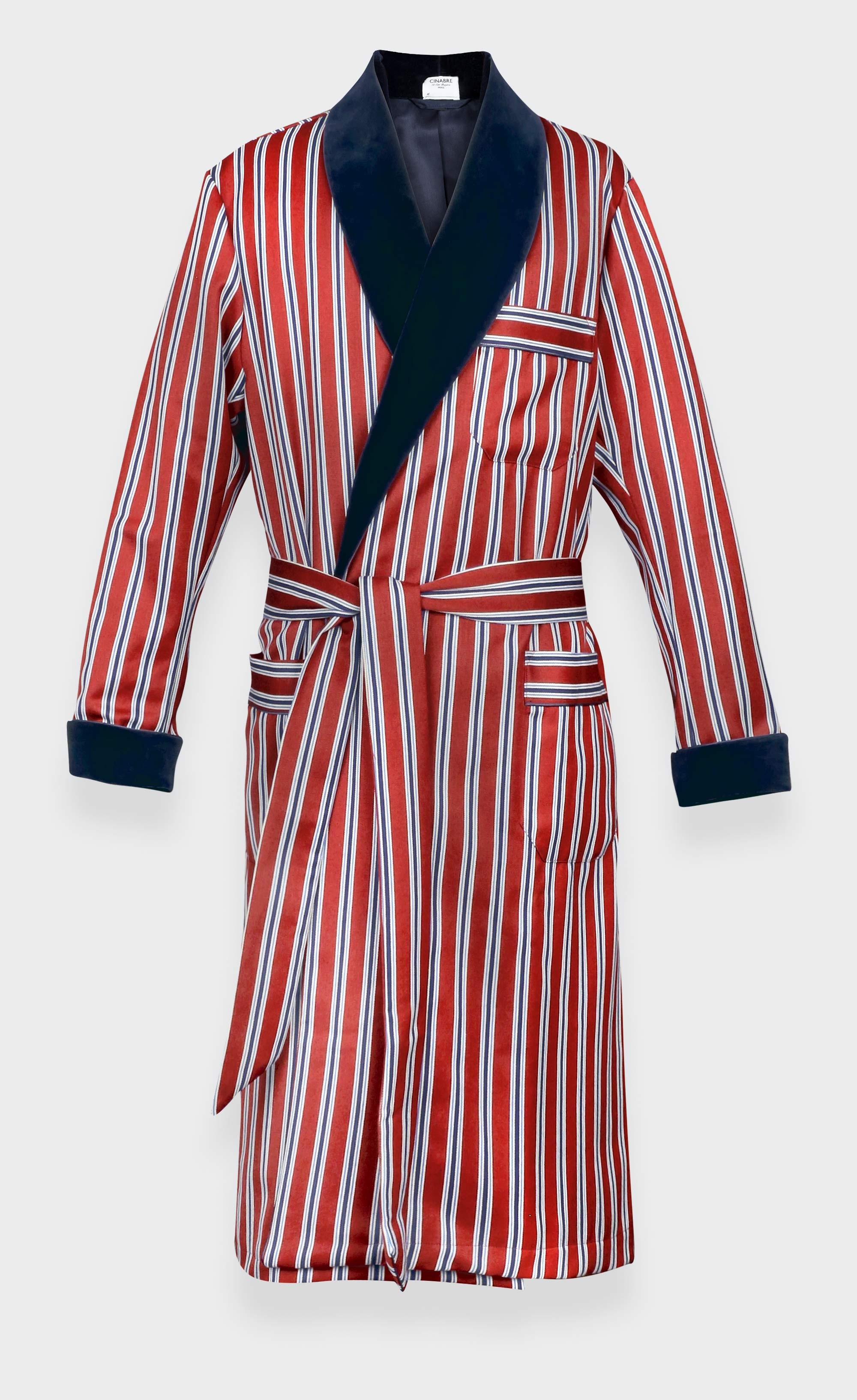 Red Stripes Dressing gown