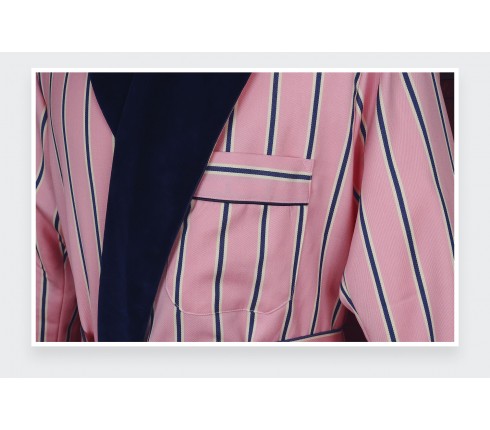 Pink Stripes Dressing gown