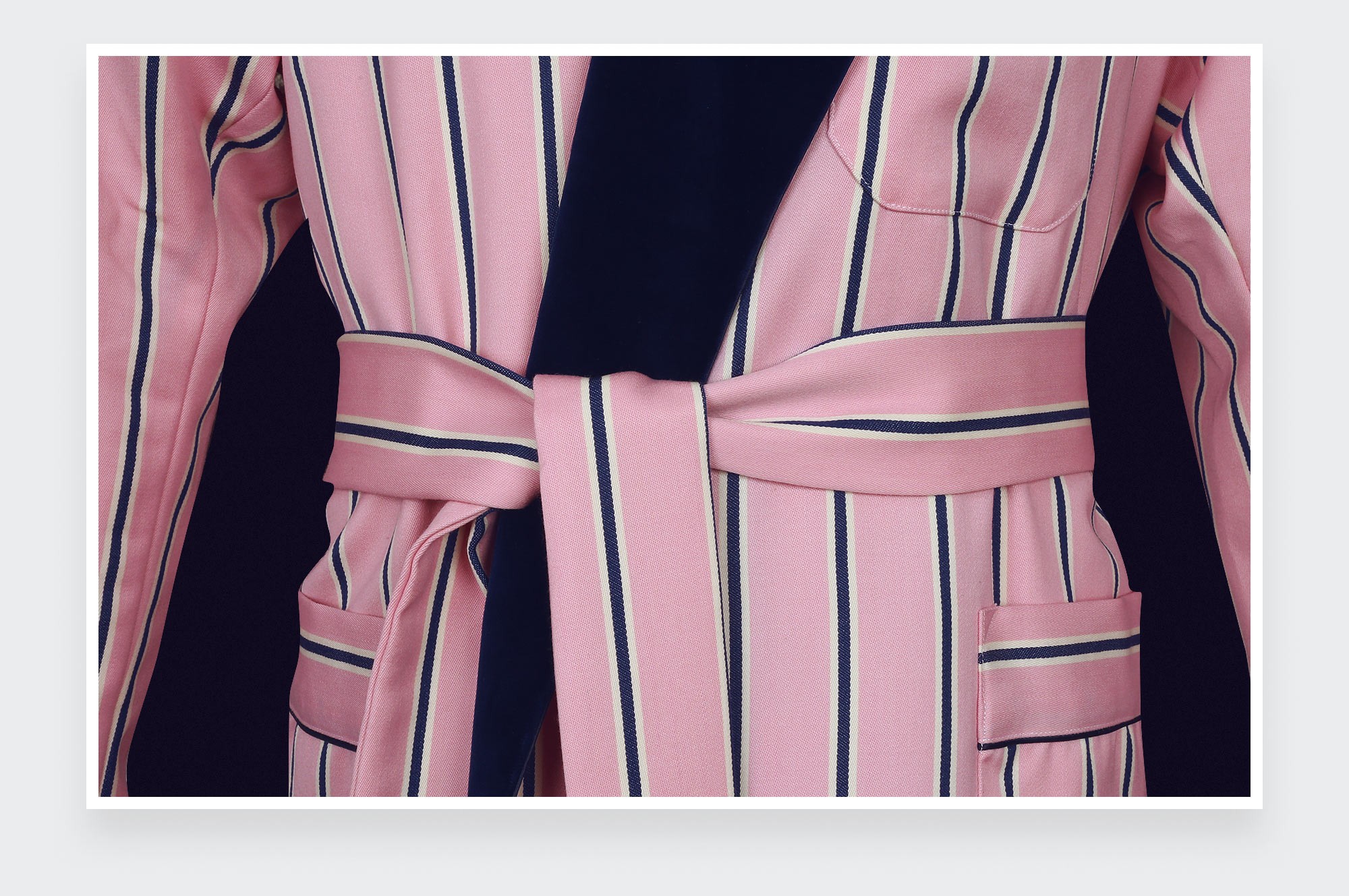 Pink Stripes Dressing gown