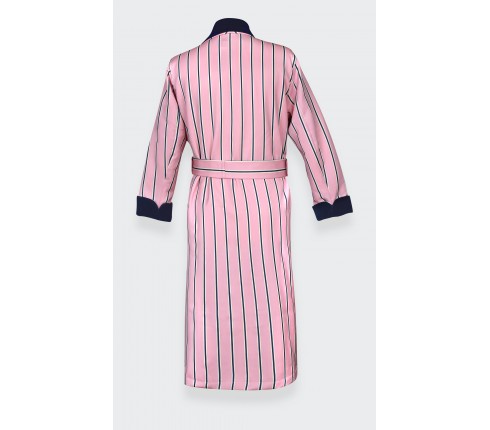 Robe de chambre Rayures Rose