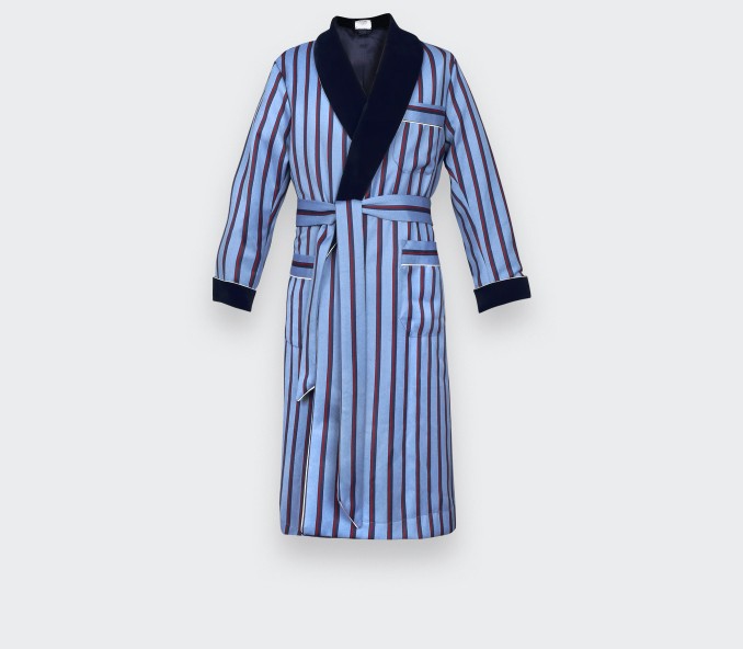 Blue Stripes Dressing gown