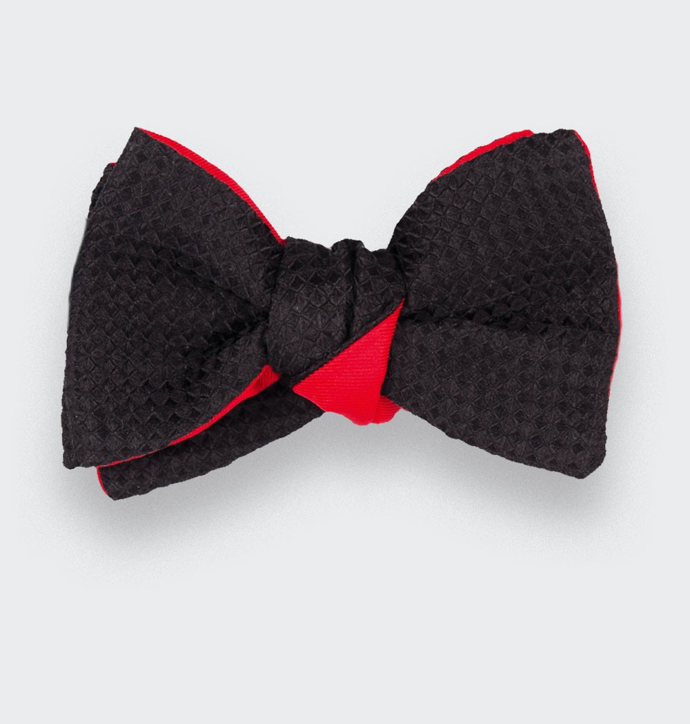 CINABRE Paris - Bow Tie - 3D Noir - Made in France