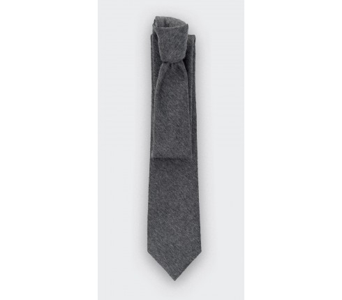 CINABRE Paris - Tie - Peau Gris - Made in France