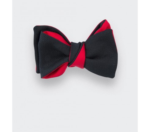 Bow Tie Maille Noir 