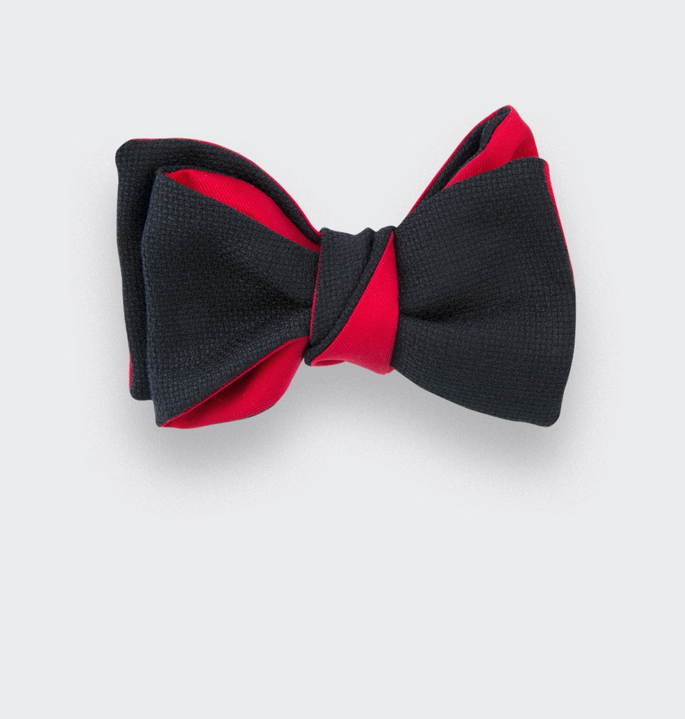 Bow Tie Maille Noir 