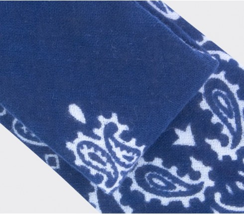 CINABRE - Tie - Bandana Marine - Made in France