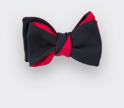 Bow Tie Maille Noir 