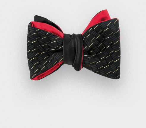 Bow Tie Gold - Cotton - Cinabre Paris