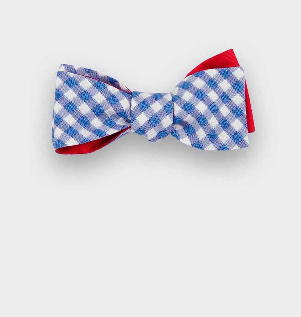 Sky Blue Slim Bow Tie - Cinabre Paris