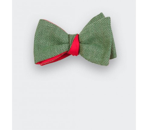 green maille bow tie - wool - cinabre paris 