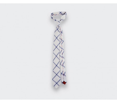 white agay tie - linen - cinabre paris 