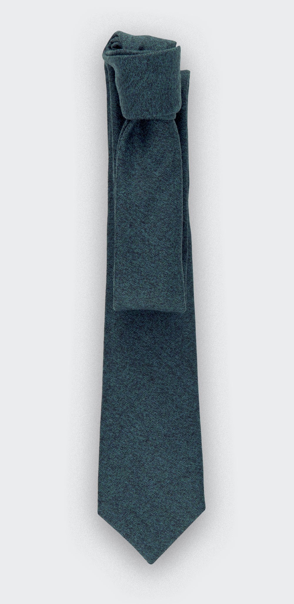 pigeon blue flannel tie - wool - cinabre paris