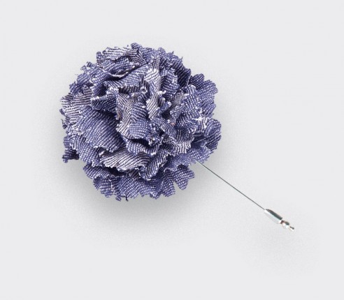 Boutonnière marine marchande - coton vintage - cinabre paris