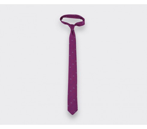 Fuchsia Sledge tie - cinabre paris