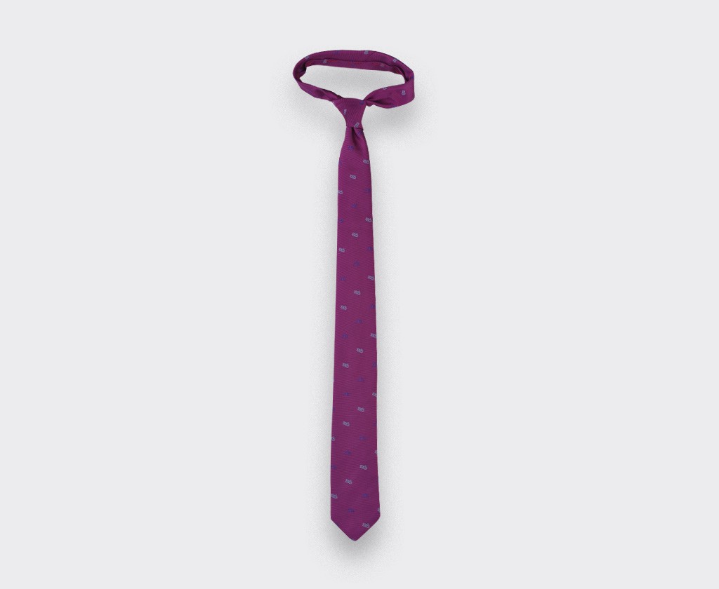 Fuchsia Sledge tie - cinabre paris