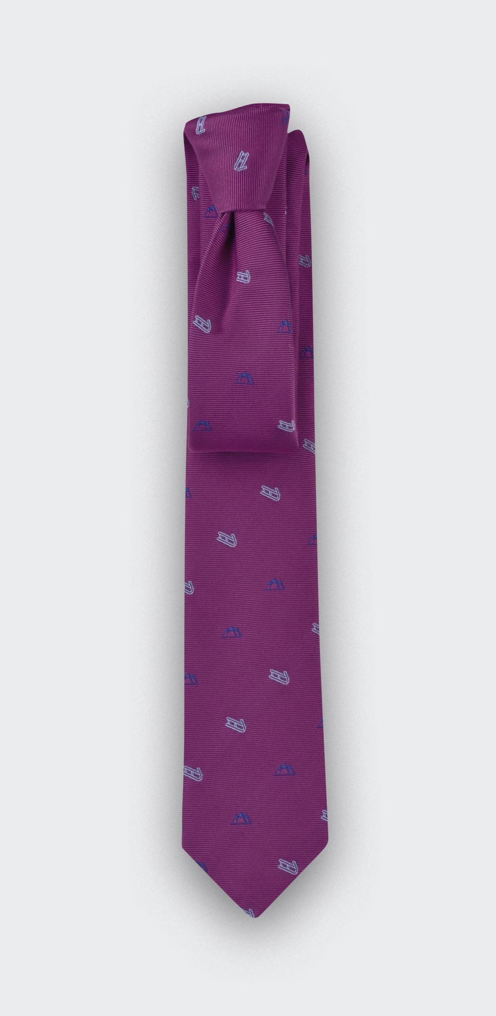 Fuchsia Sledge tie - cinabre paris