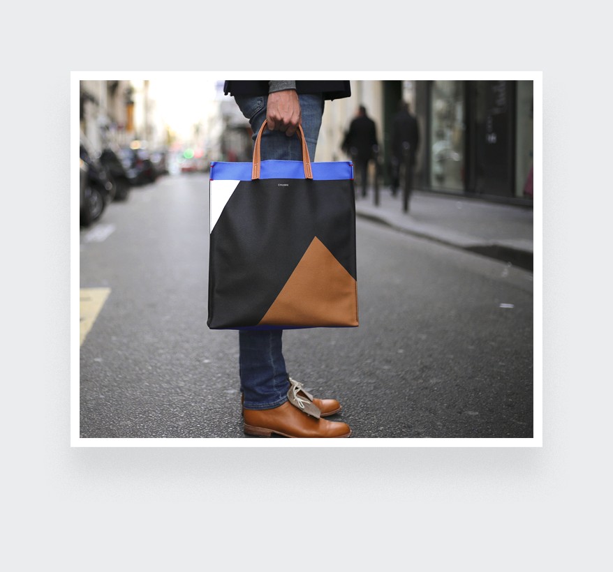 tote bag men's paris by Cinabre