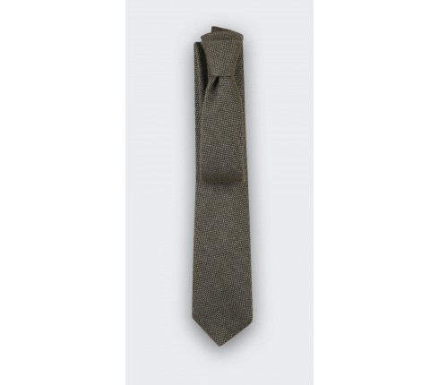 Green Cinabre cashmere tie - cinabre paris