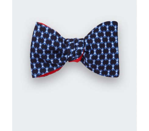 Light blue graphic Bow Tie - cinabre paris