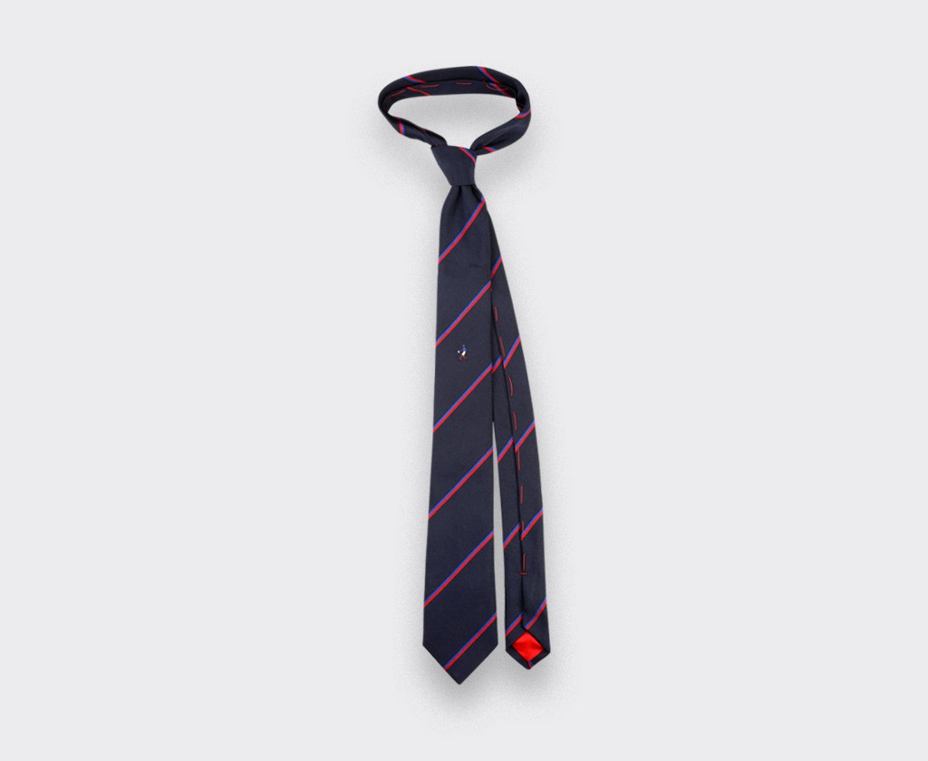 Handgaul tie - Silk - Cinabre Paris