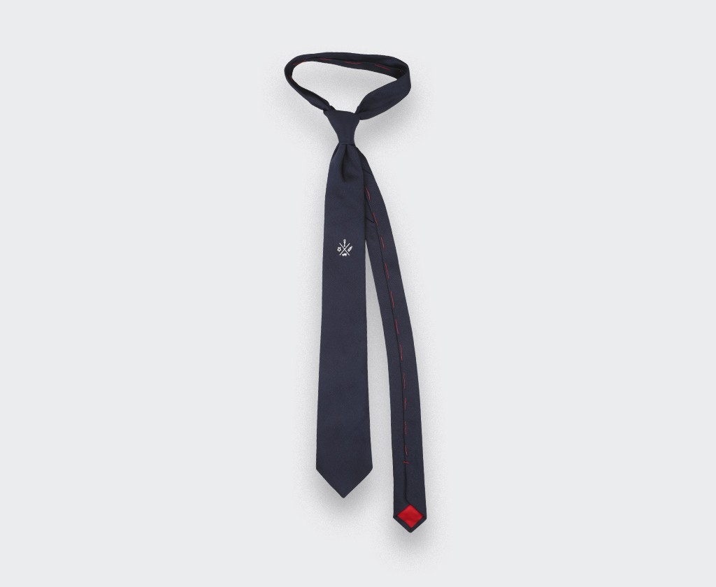 vodka vs football tie - silk - cinabre Paris